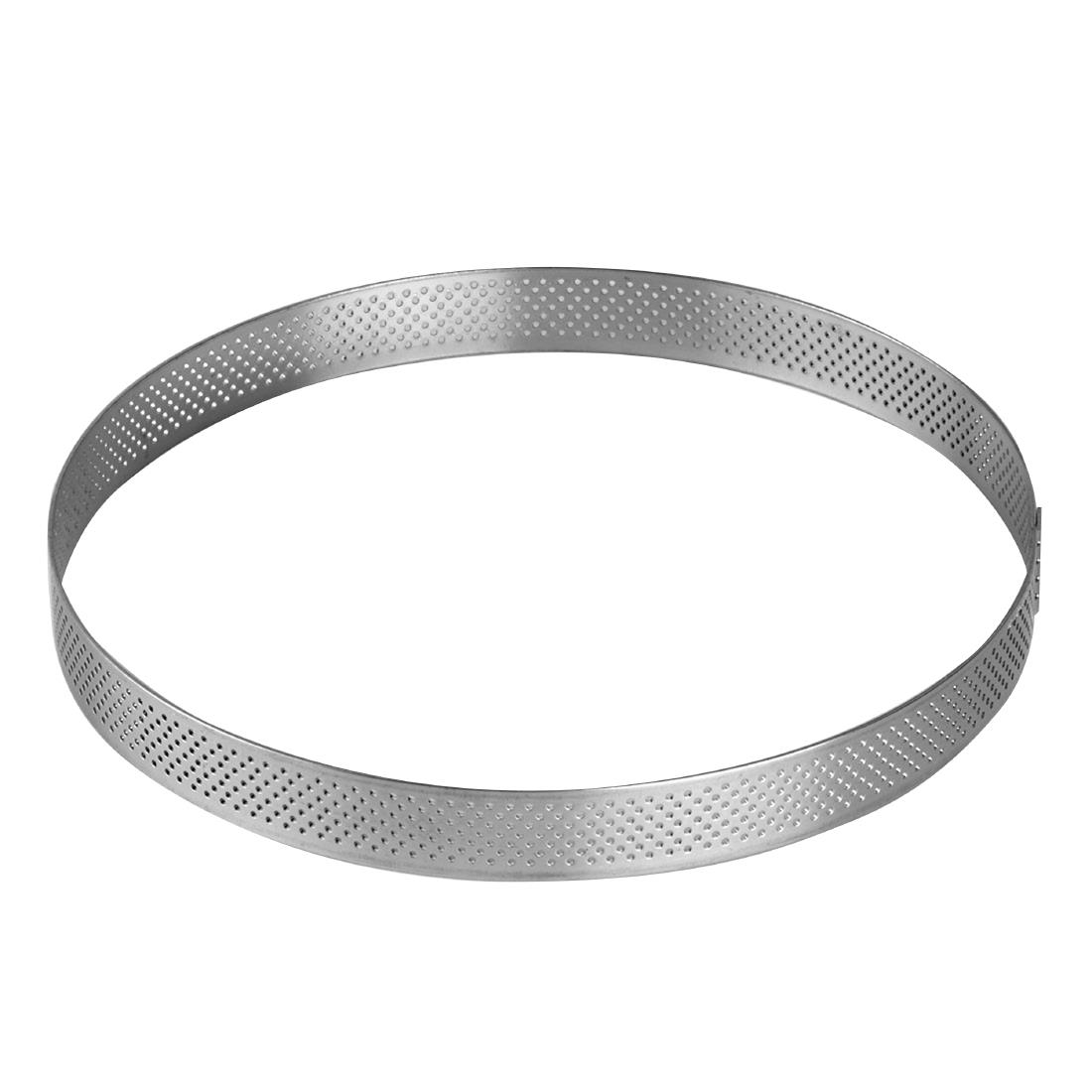 Pavoni Round Stainless Steel Mould 190x20mm (HX559)