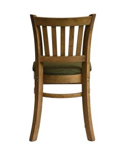 Manhattan Dining Chair in Weathered Oak with Shetland Forest Seat Pack of 2 (HX819)