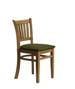 Manhattan Dining Chair in Weathered Oak with Shetland Forest Seat Pack of 2 (HX819)