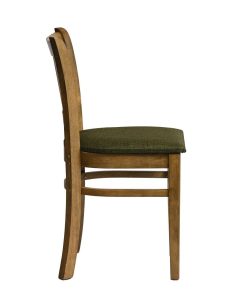 Manhattan Dining Chair in Weathered Oak with Shetland Forest Seat Pack of 2 (HX819)