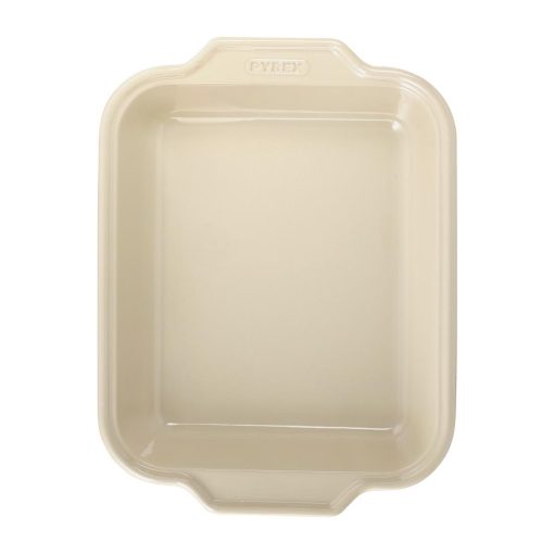 Pyrex Ceramic Rectangular Roasting Dish 370x280mm (HY004)