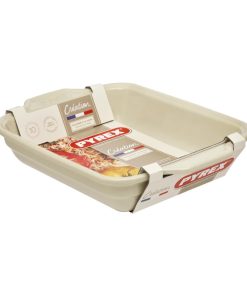 Pyrex Ceramic Rectangular Roasting Dish 370x280mm (HY004)
