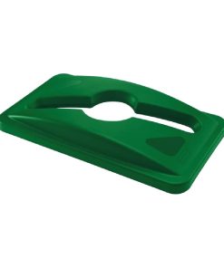 Rubbermaid Slim Jim Mixed Recycling Green Lid (HY008)