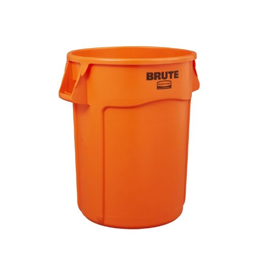 Rubbermaid BRUTE Container Hi-Visibility Orange 167Ltr (HY014)