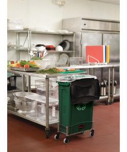 Rubbermaid Slim Jim Hinge Black Lid (HY031)