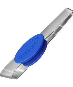 Deglon Angled Fish Bone Tweezers Bevelled Ends 12cm (HY087)