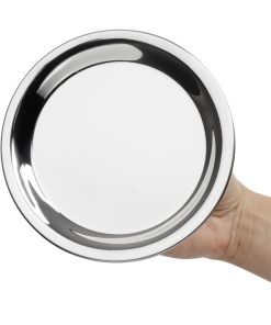 Olympia Round Stainless Steel Tip Tray 150mm (HY109)