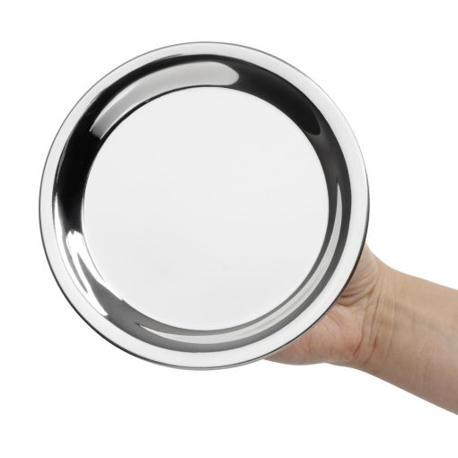 Olympia Round Stainless Steel Tip Tray 150mm (HY109)