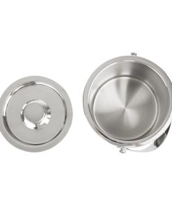 Olympia Geo Double Wall Ice Bucket Stainless Steel 1950ml (HY134)