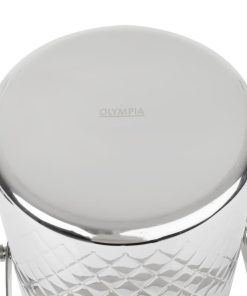 Olympia Geo Double Wall Ice Bucket Stainless Steel 1950ml (HY134)