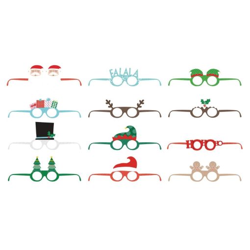 Swantex Paper Christmas Party Glasses 144 pack (HY182)