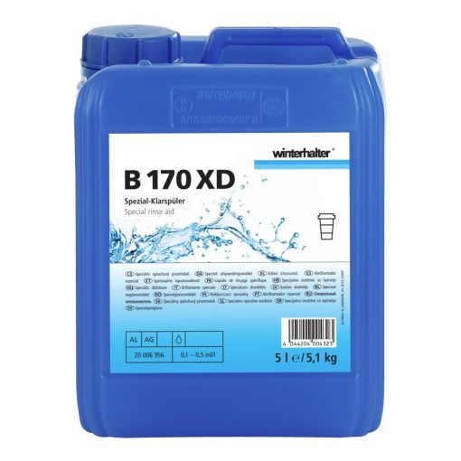 Winterhalter B170XD Plastics Rinse Aid 5Ltr (HY207)