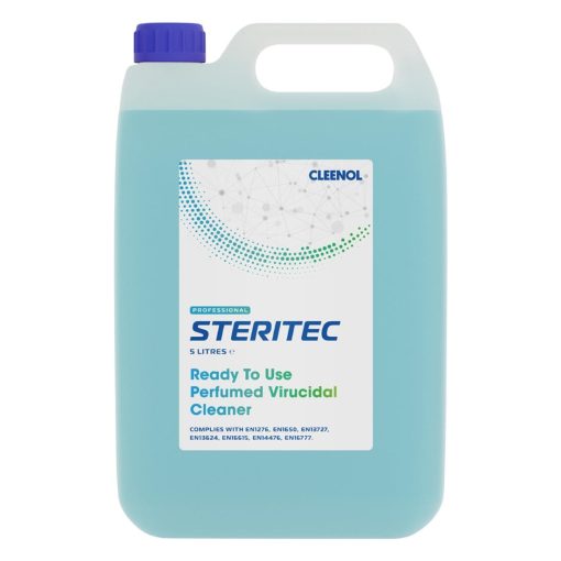Steritec Perfumed Virucidal Cleaner Ready to Use 5Ltr 2 pack (HY537)