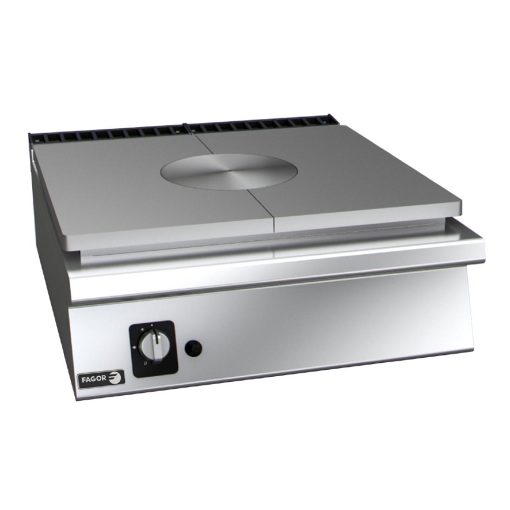 Fagor 900 Series 4 Zone Countertop Solid Top Natural Gas C-G910 (HY830)