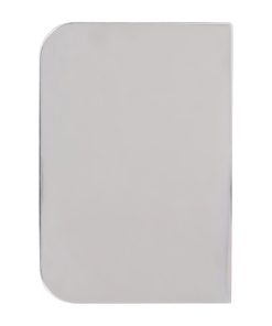 PME Side Scraper Stainless Steel Plain 126x88mm (HZ039)