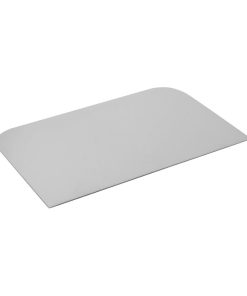 PME Side Scraper Stainless Steel Plain 126x88mm (HZ039)