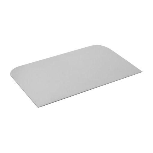 PME Side Scraper Stainless Steel Plain 126x88mm (HZ039)