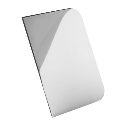 PME Side Scraper Stainless Steel Plain 126x88mm (HZ039)