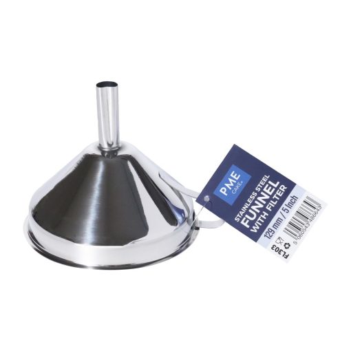 PME Stainless Steel Funnel 129mm (HZ042)