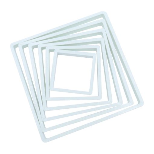 PME Classic Square Cutter 6 Pack (HZ043)