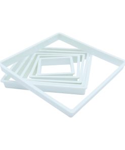 PME Classic Square Cutter 6 Pack (HZ043)