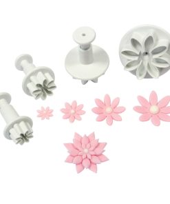 PME Floral Daisy Plunger Cutter Marguerite 4 Pack (HZ048)