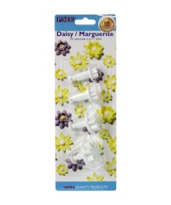 PME Floral Daisy Plunger Cutter Marguerite 4 Pack (HZ048)