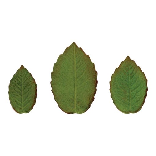 PME Foliage Veined Rose Leaf Plunger Cutter 3 Pack (HZ049)
