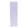 PME Side Scraper Patterned Acrylic Scallop 255mm (HZ050)