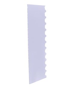 PME Side Scraper Patterned Acrylic Scallop 255mm (HZ050)