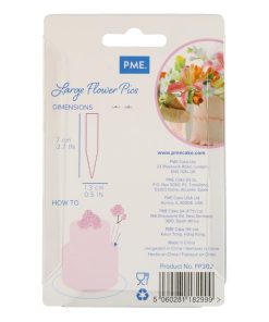 PME Large Flower Pics 6 Pack (HZ057)