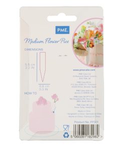 PME Medium Flower Pics 12 Pack (HZ058)