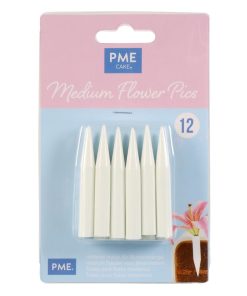 PME Medium Flower Pics 12 Pack (HZ058)