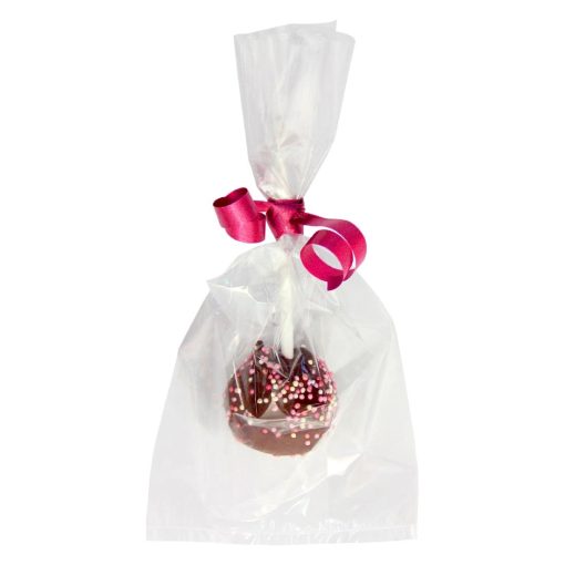 PME Cake Pop Bags with Silver Ties 254x76mm 25 Pack (HZ061)