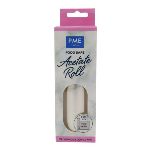 PME Food Safe Acetate 5 Meter Roll 150mm (HZ067)