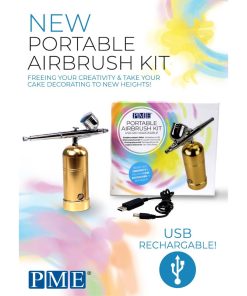 PME Portable USB Rechargeable Airbrush Kit (HZ076)
