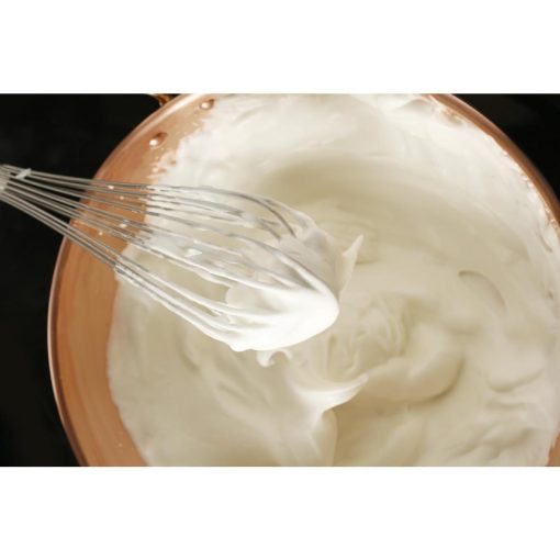 De Buyer Copper Egg Whites Bowl with Cast Iron Ring Handle 200mm (HZ140)