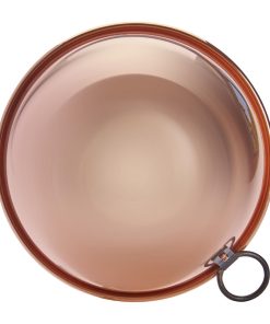 De Buyer Copper Egg Whites Bowl with Cast Iron Ring Handle 200mm (HZ140)