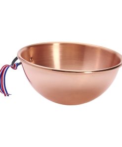 De Buyer Copper Egg Whites Bowl with Cast Iron Ring Handle 200mm (HZ140)