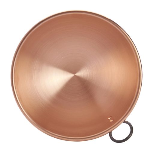 De Buyer Copper Egg Whites Bowl with Cast Iron Ring Handle 200mm (HZ140)
