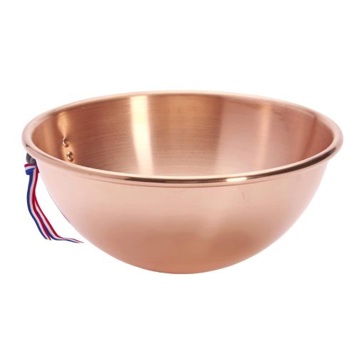 De Buyer Copper Egg Whites Bowl with Cast Iron Ring Handle 200mm (HZ140)