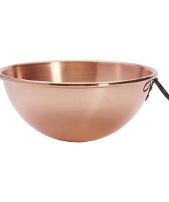 De Buyer Copper Egg Whites Bowl with Cast Iron Ring Handle 200mm (HZ141)