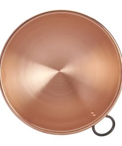 De Buyer Copper Egg Whites Bowl with Cast Iron Ring Handle 200mm (HZ141)