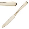 Olympia Buckingham Table Knives Champagne Gold 12 Pack (HZ231)