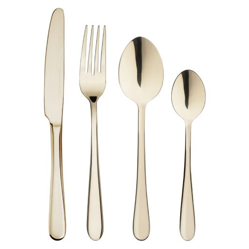 Olympia Buckingham Table Knives Champagne Gold 12 Pack (HZ231)