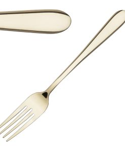 Olympia Buckingham Table Forks Champagne Gold 12 Pack (HZ232)