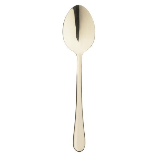 Olympia Buckingham Dessert Spoons Champagne Gold 12 Pack (HZ233)