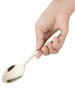 Olympia Buckingham Dessert Spoons Champagne Gold 12 Pack (HZ233)