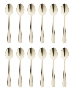Olympia Buckingham Teaspoons Champagne Gold 12 Pack (HZ234)