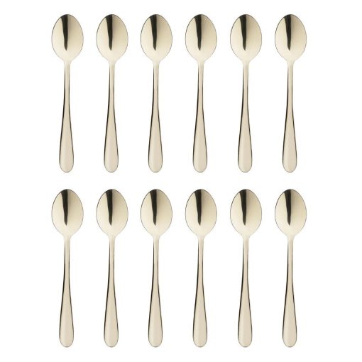 Olympia Buckingham Teaspoons Champagne Gold 12 Pack (HZ234)